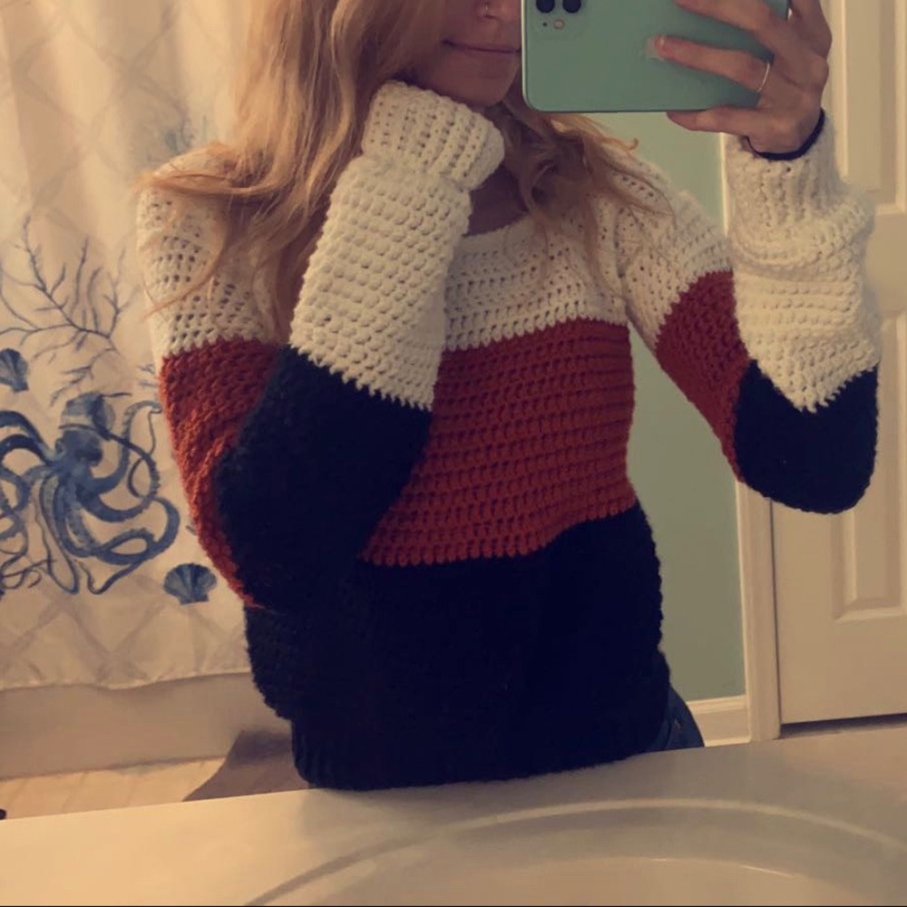 Handmade Fall Sweater - Picture 4 of 6